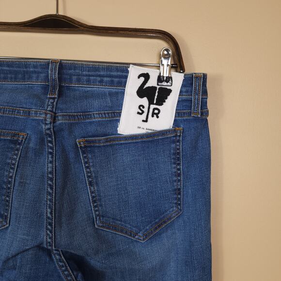 Sandrine Rose x Free People The Hyde Skinny Jean Size 31 - Picture 8 of 11